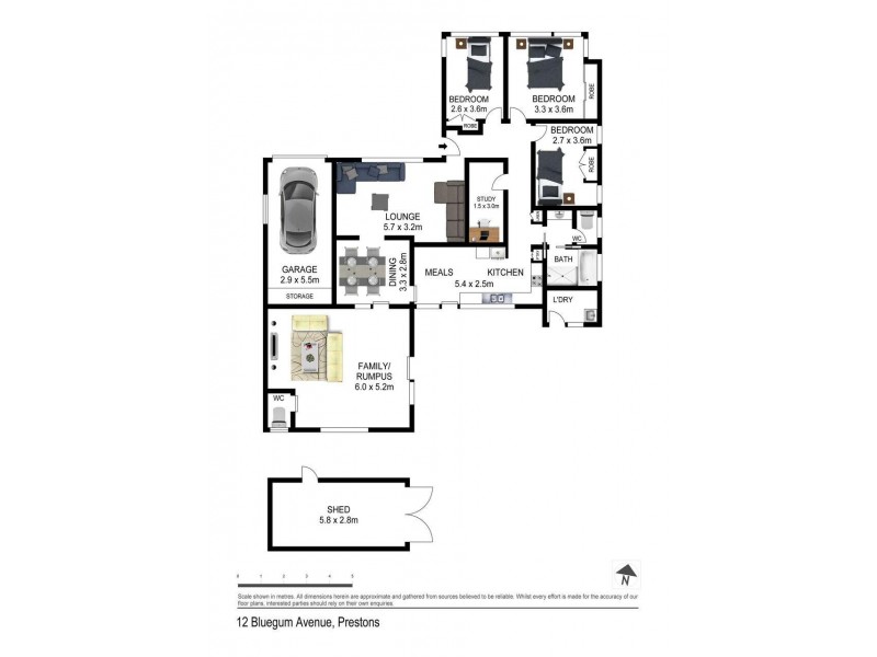 Prestons NSW 2170 Floorplan