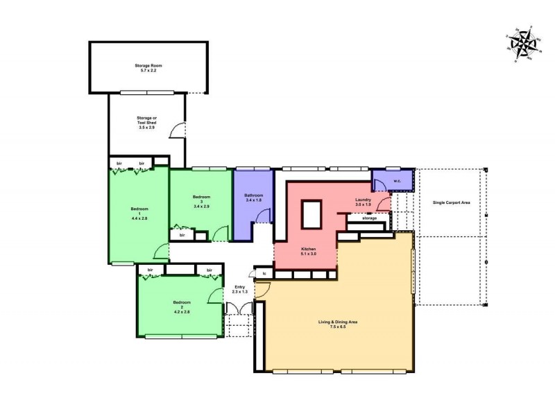 18 Hopetoun Street, Ballarat East VIC 3350 Floorplan