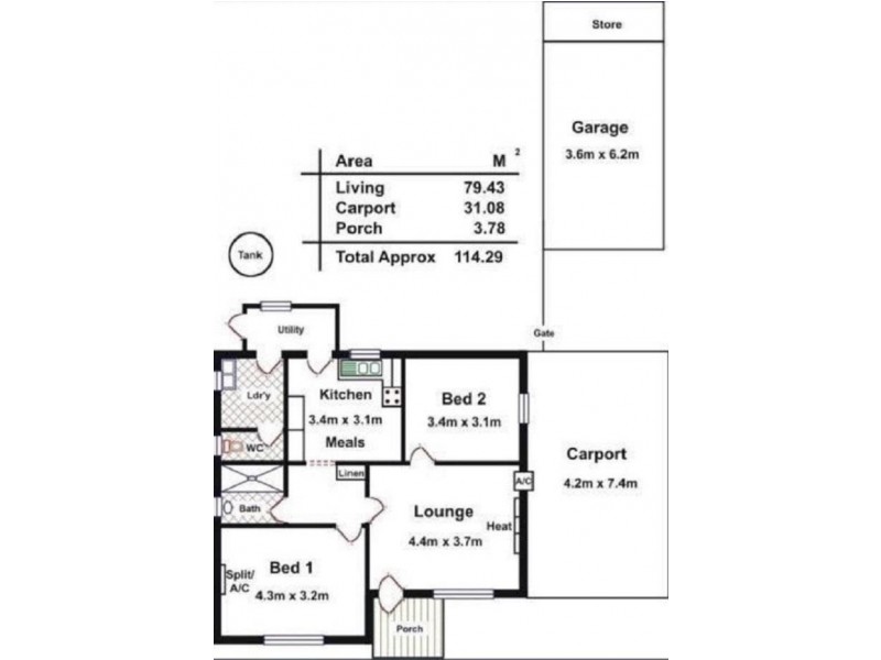 32 Passmore Street, West Richmond SA 5033 Floorplan