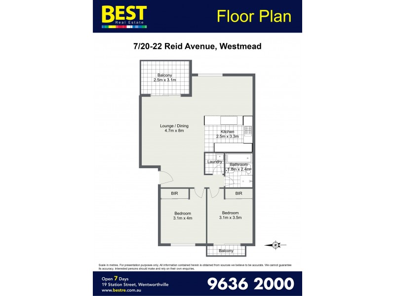 7/20-22 Reid Avenue, Westmead NSW 2145 Floorplan