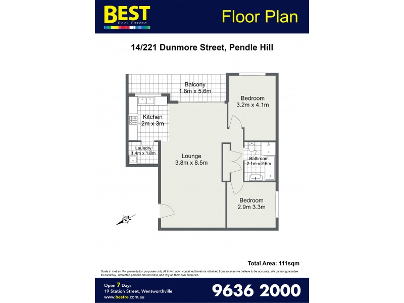 Pendle Hill NSW 2145 Floorplan