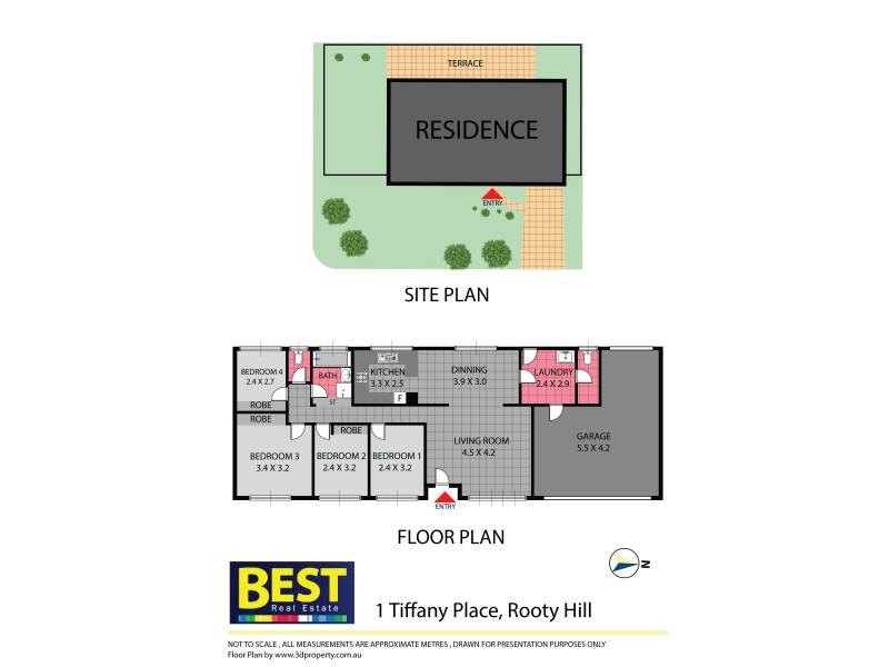 1 Tiffany Place, Rooty Hill NSW 2766 Floorplan