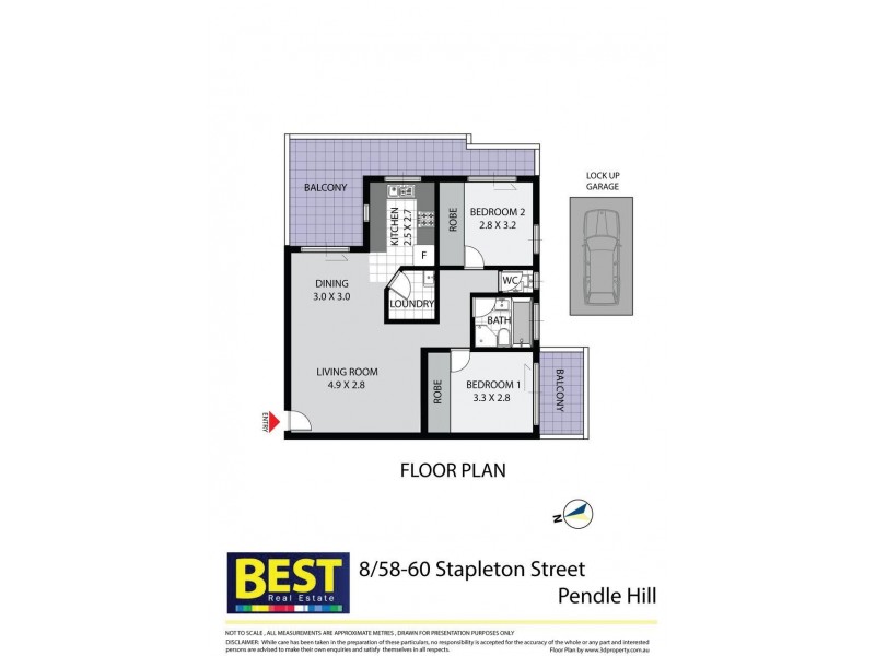 8/58-60 Stapleton Street, Pendle Hill NSW 2145 Floorplan