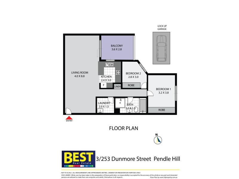3/253 Dunmore Street, Pendle Hill NSW 2145 Floorplan