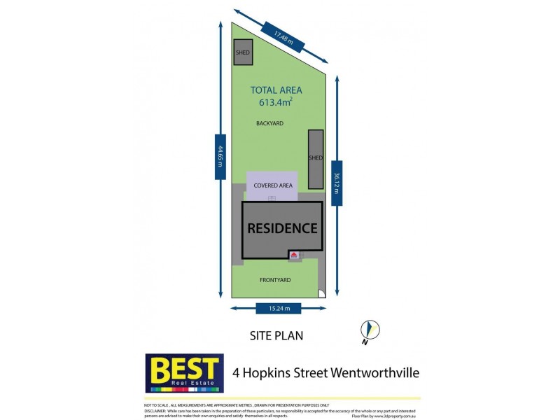 4 Hopkins Street, Wentworthville NSW 2145 Floorplan
