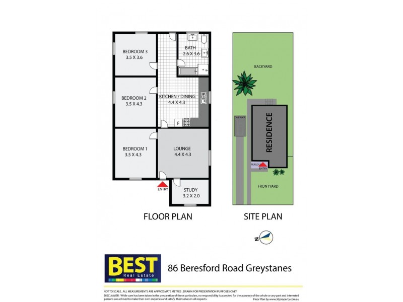 86 Beresford Road, Greystanes NSW 2145 Floorplan