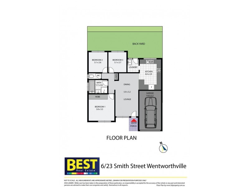 Wentworthville NSW 2145 Floorplan