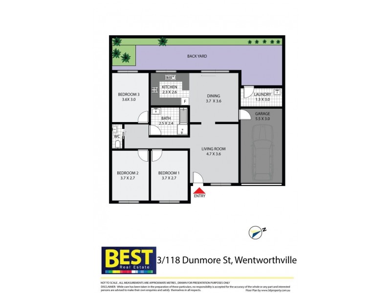 Wentworthville NSW 2145 Floorplan
