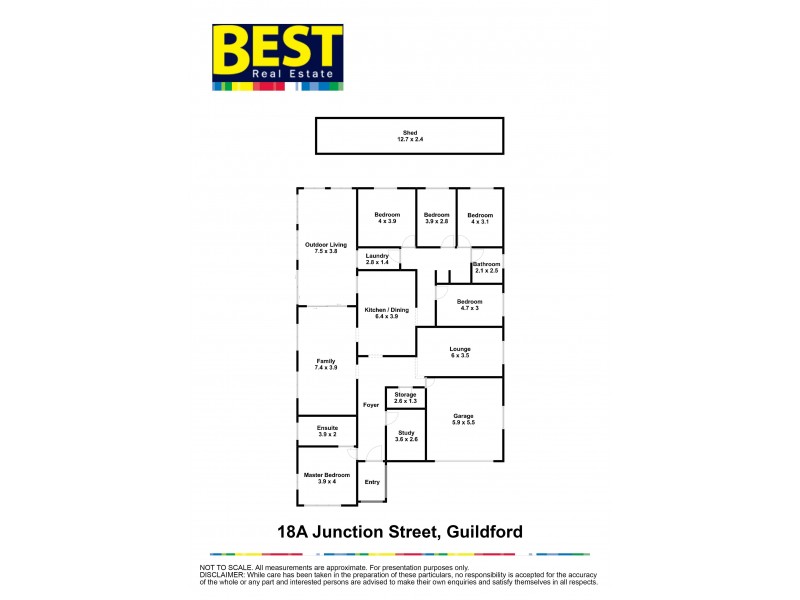 18a Junction Street, Old Guildford NSW 2161 Floorplan