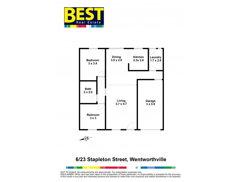 6/23-25 Stapleton Street, Wentworthville NSW 2145 Floorplan