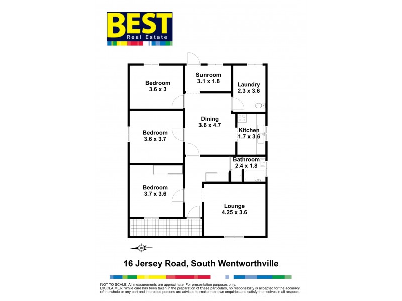 South Wentworthville NSW 2145 Floorplan