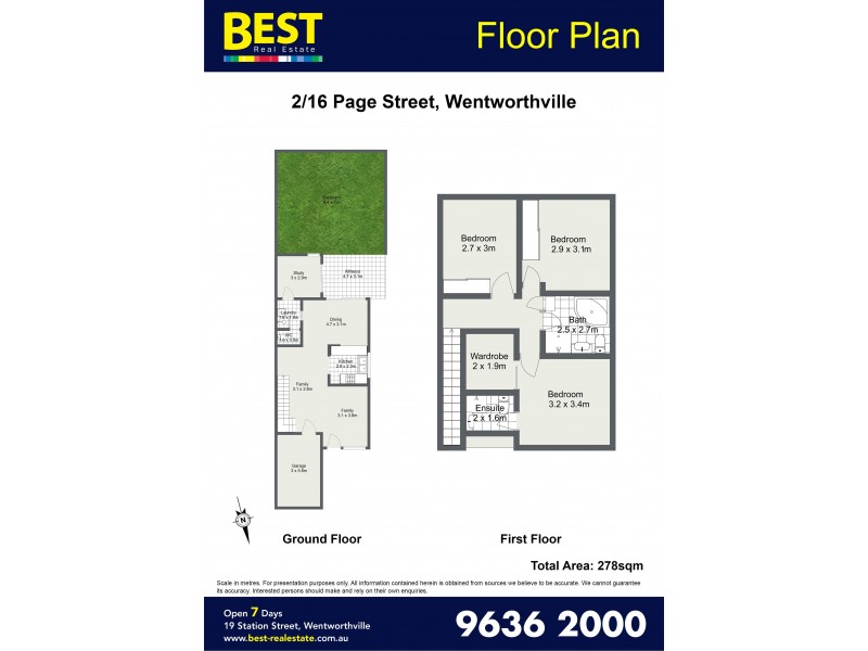 2/16 Page Street, Wentworthville NSW 2145 Floorplan