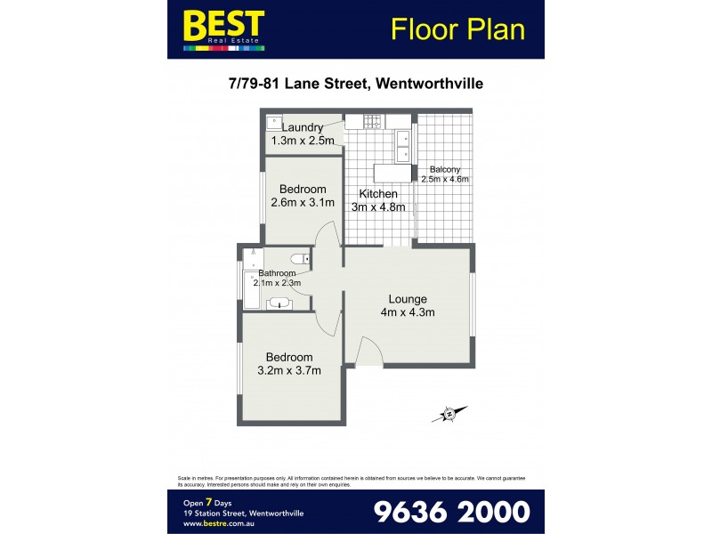 7/79-81 Lane Street, Wentworthville NSW 2145 Floorplan
