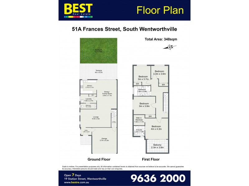 51a Frances Street, South Wentworthville NSW 2145 Floorplan