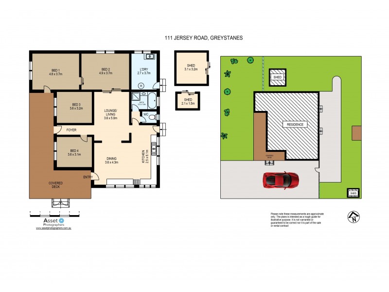 111 Jersey Road, Greystanes NSW 2145 Floorplan