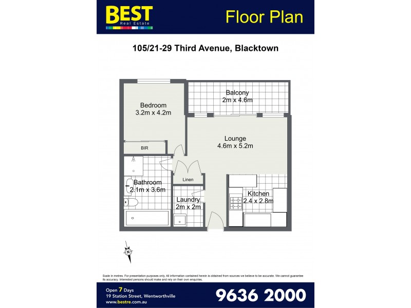 105/21-29 Third Avenue, Blacktown NSW 2148 Floorplan