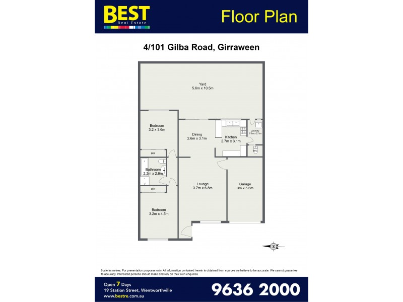 Girraween NSW 2145 Floorplan