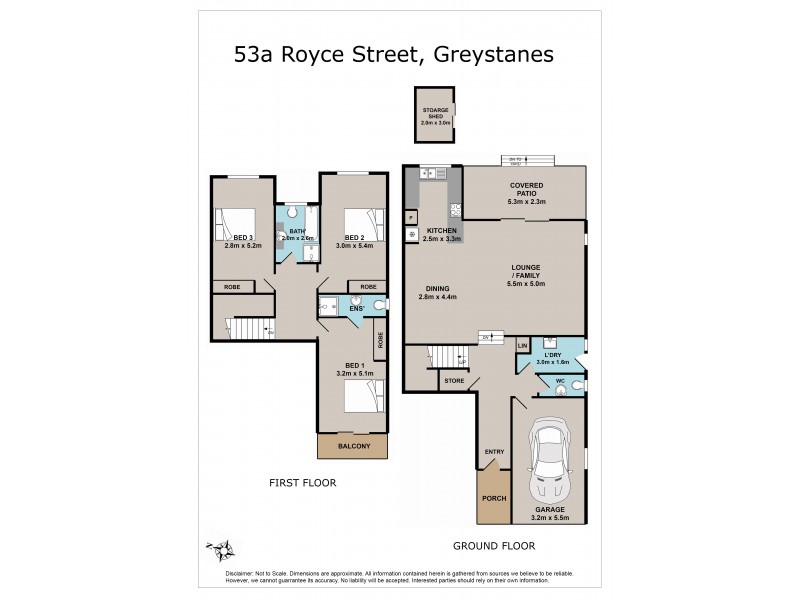 53a Royce Street, Greystanes NSW 2145 Floorplan