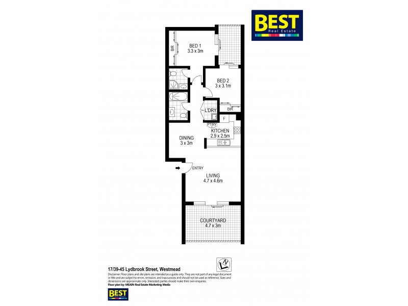 Westmead NSW 2145 Floorplan