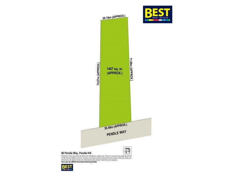 80 Pendle Way, Pendle Hill NSW 2145 Floorplan