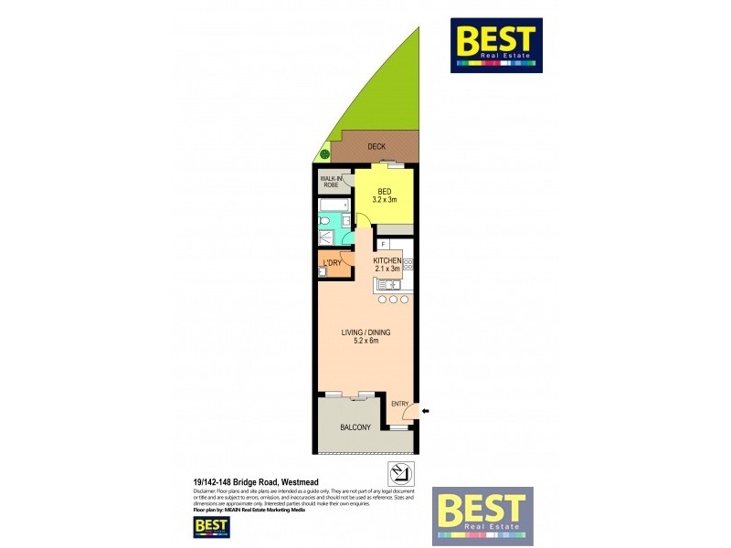 19/142-148 Bridge Road, Westmead NSW 2145 Floorplan