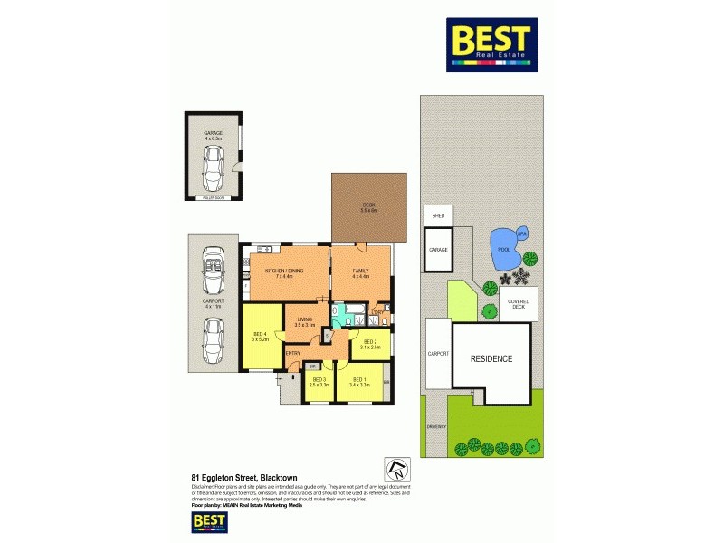 81 Eggleton Street, Blacktown NSW 2148 Floorplan