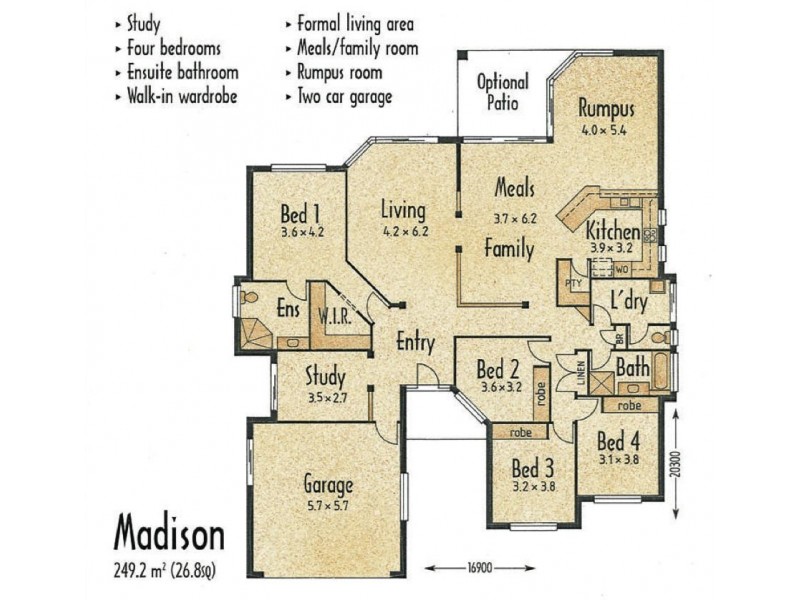24 Dellwood Circuit, Molendinar QLD 4214 Floorplan