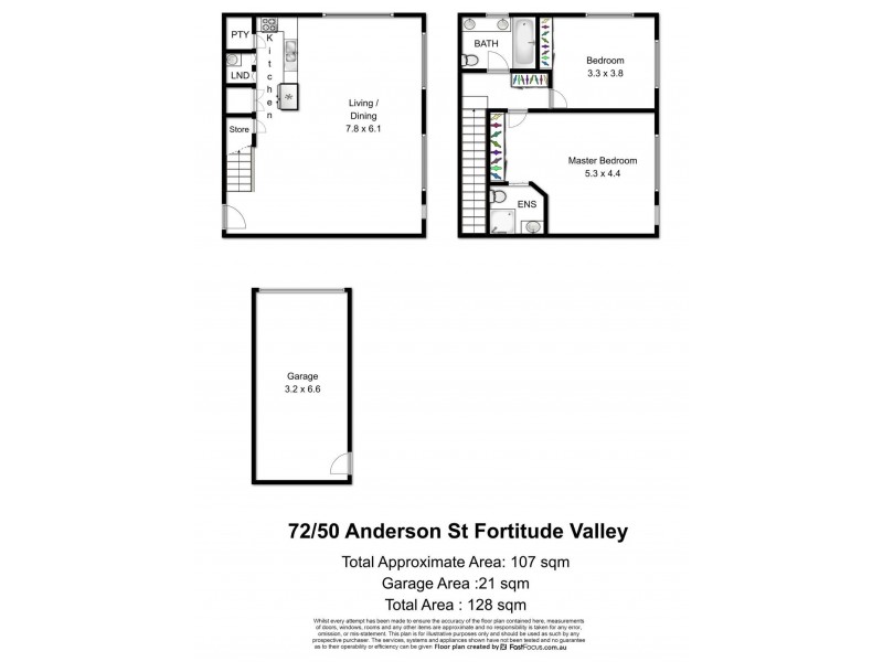 Unit 72/50 Anderson Street, Fortitude Valley QLD 4006 Floorplan