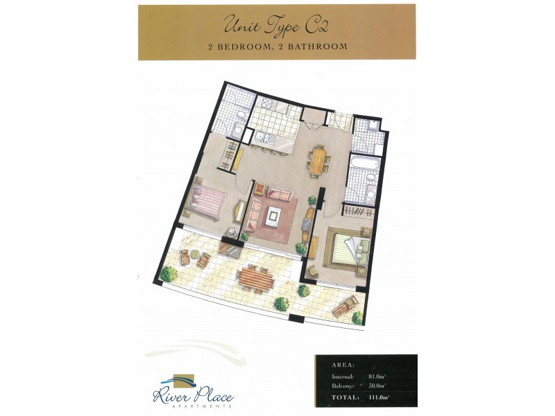 82 Boundary Street, Brisbane QLD 4000 Floorplan