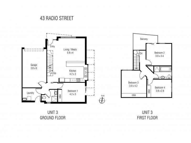 43 Radio Street, Maidstone VIC 3012 Floorplan