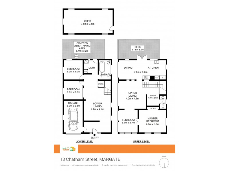 13 Chatham Street, Margate QLD 4019 Floorplan
