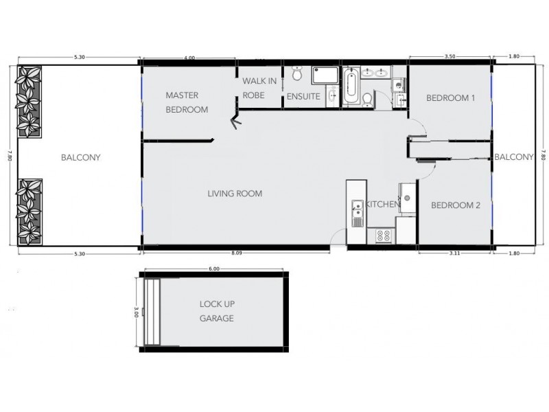Unit 37/50 Anderson Street, Fortitude Valley QLD 4006 Floorplan