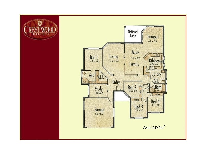 71 Highcrest Circuit, Molendinar QLD 4214 Floorplan