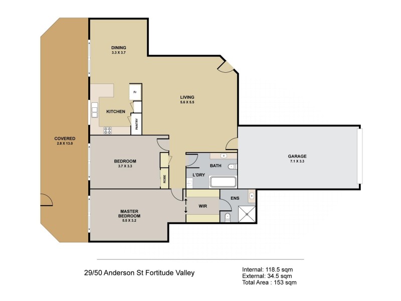 Unit 29/50 Anderson Street, Fortitude Valley QLD 4006 Floorplan