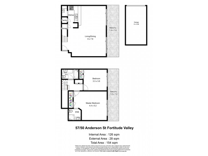 Unit 57/50 Anderson Street, Fortitude Valley QLD 4006 Floorplan