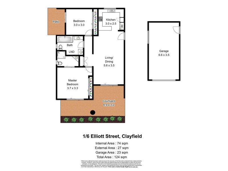 6 Elliott Street, Clayfield QLD 4011 Floorplan
