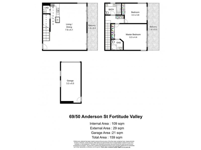 Unit 69/50 Anderson Street, Fortitude Valley QLD 4006 Floorplan