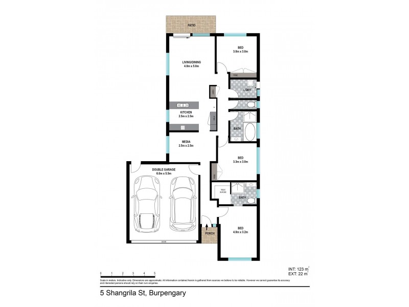 5 Shangrila St, Burpengary QLD 4505 Floorplan