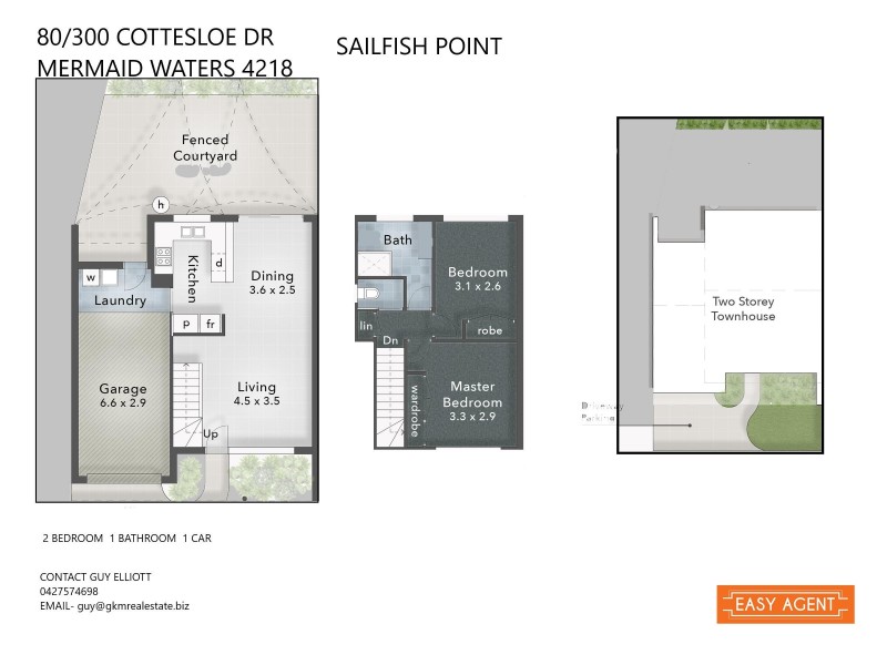 Unit 80/300 Cottesloe Drive, Mermaid Waters QLD 4218 Floorplan