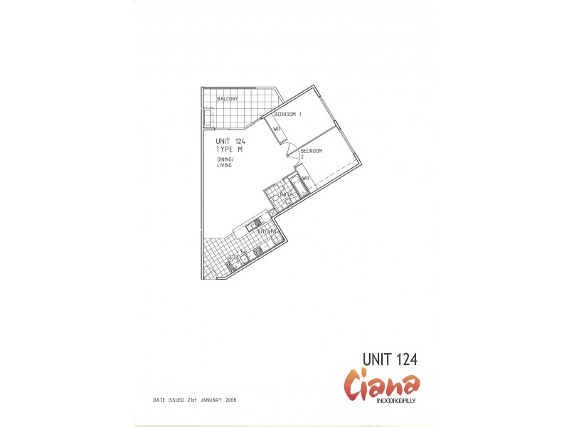 124/59 Keating Street, Indooroopilly QLD 4068 Floorplan