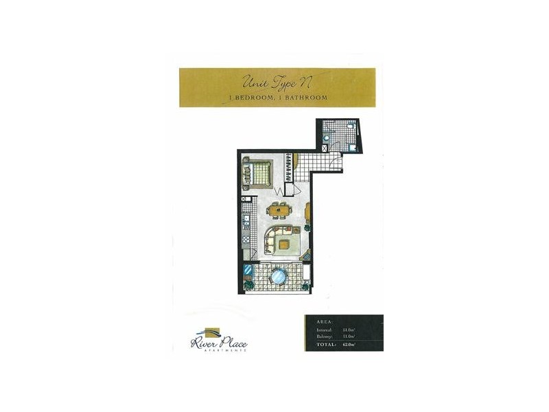 116/82 Boundary Street, Brisbane QLD 4000 Floorplan