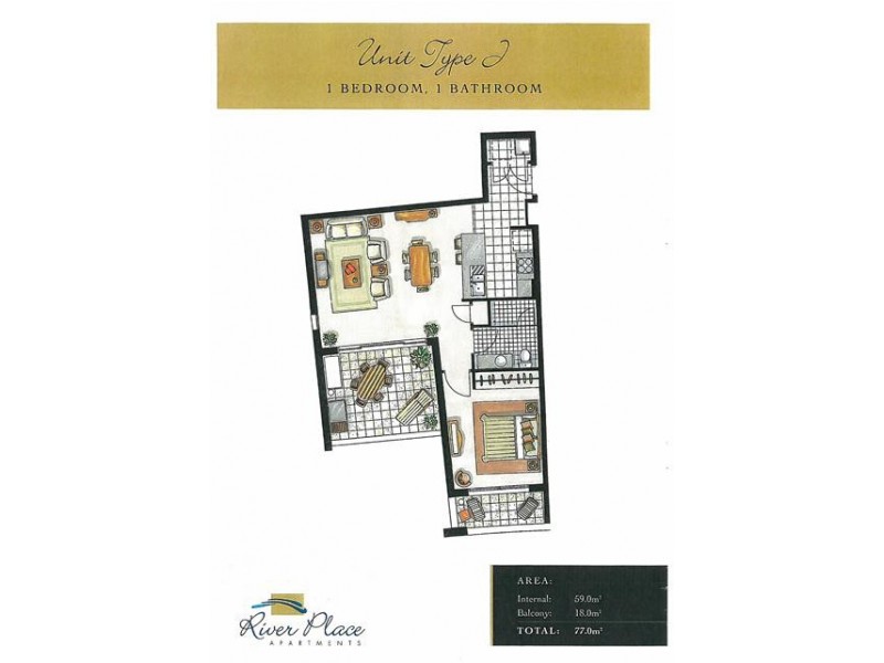 200/82 Boundary Street, Brisbane QLD 4000 Floorplan