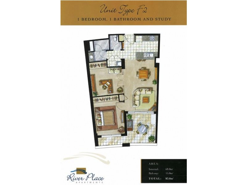 82 Boundary Street, Brisbane QLD 4000 Floorplan