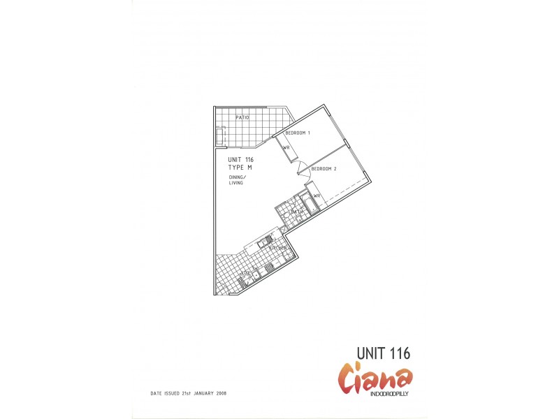 116/59 Keating Street, Indooroopilly QLD 4068 Floorplan