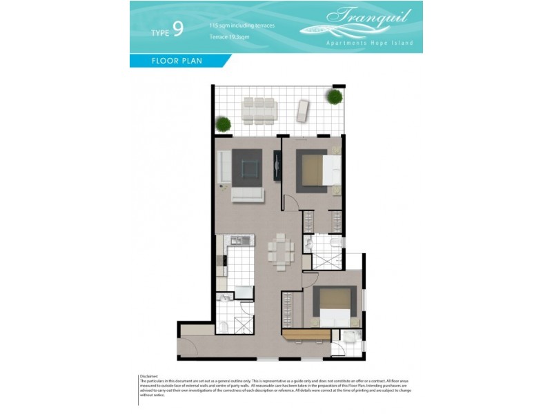32 Broadwater Avenue, Hope Island QLD 4212 Floorplan
