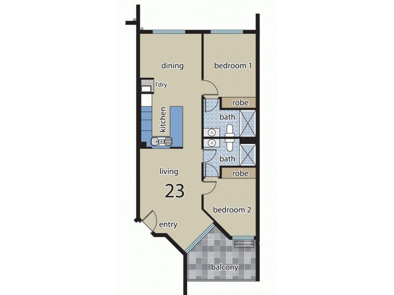Bundall QLD 4217 Floorplan