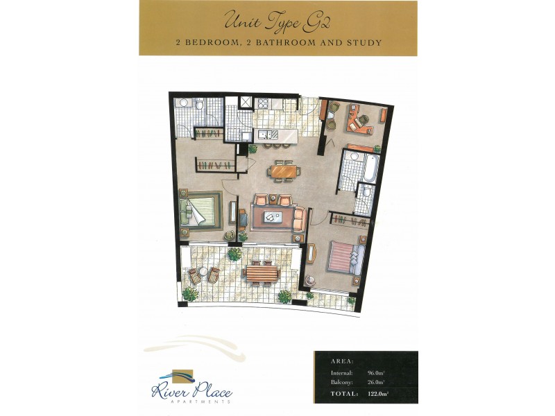 82 Boundary Street, Brisbane QLD 4000 Floorplan