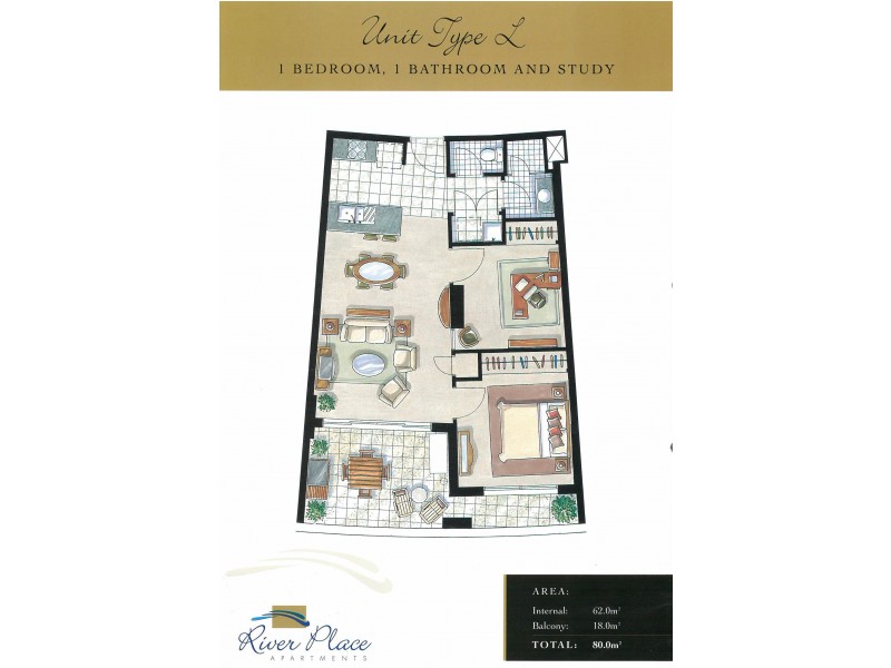 82 Boundary Street, Brisbane QLD 4000 Floorplan