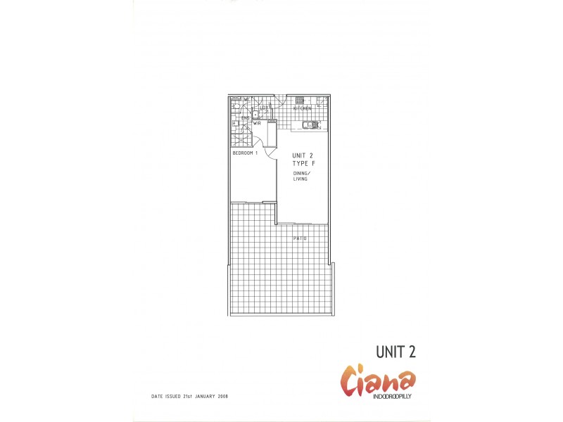 2/24 Allwood Street, Indooroopilly QLD 4068 Floorplan