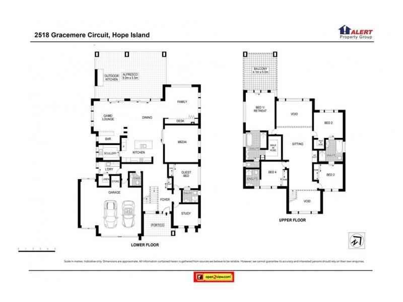 2518 Gracemere Circuit Nth, Hope Island QLD 4212 Floorplan